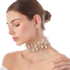 Constellation Pearl Ear Cuffs