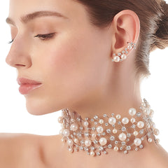 Constellation Pearl Ear Cuffs