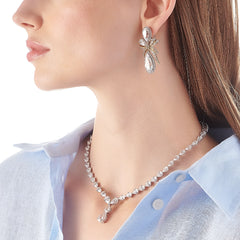 Diamond Ruban Earrings
