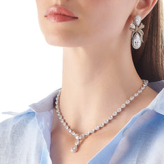 Diamond Ruban Earrings