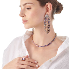 Pasque Eternity Heart Necklace