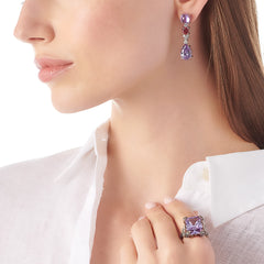 Lilac Cinderella Ring