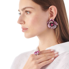 Rose Bloom Earrings