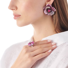 Rose Bloom Earrings
