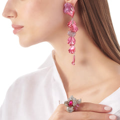 Rosa Cascade Earrings