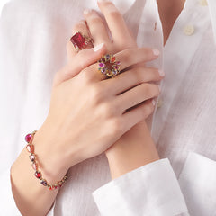 Ruby Cinderella Ring