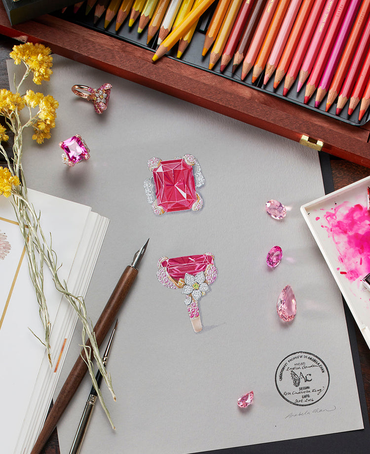 Anabela-Chan-Joaillerie_Rose-Cinderella-Ring_Gouache-Painting_Landing-Page_mobile_web