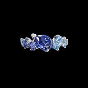 Sapphire Ombré Nova Starburst Ring