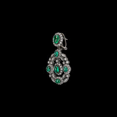 Treasure Emerald Earrings