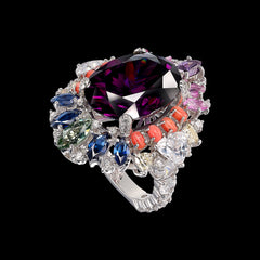 Violet Mirage Ring