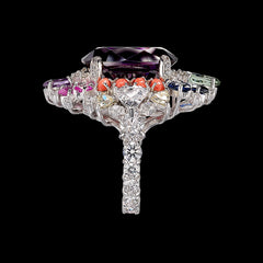 Violet Mirage Ring