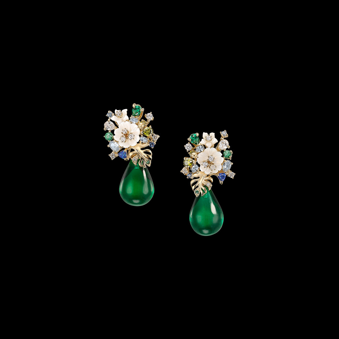 Emerald Paradise Earrings