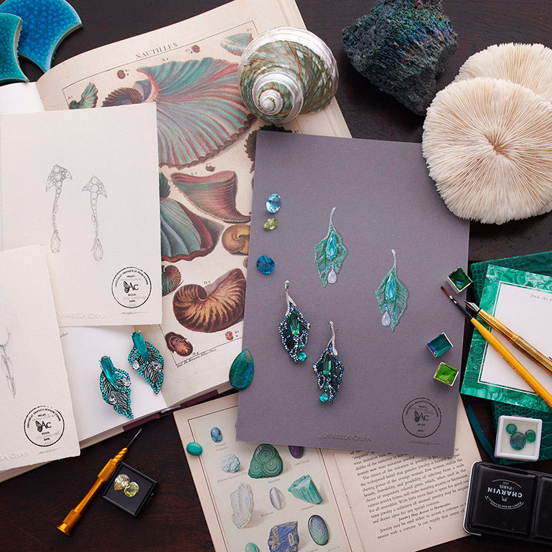 Anabela_Chan_Joaillerie_Mermaid_s_Tale_Our_Ocean_Initiative_Our_Vision_Gouache Campaign