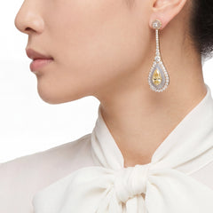Canary Chalcedony Elixir Earrings