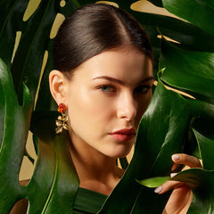 Golden Acorn Earrings
