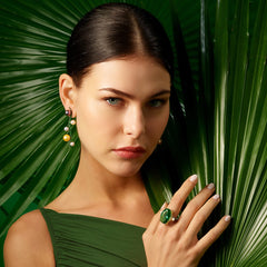 Tourmaline Mermaid Ring