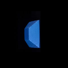 Primary. Blue Aluminium Earrings