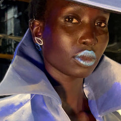 Sky Blue Illusion Studs