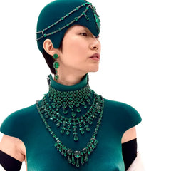 Emerald Valour Earrings