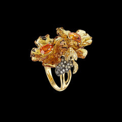 Amber Garden Ring
