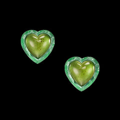 Apple Heart Earrings