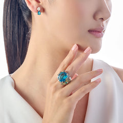 Sky Orchard Drop Earrings