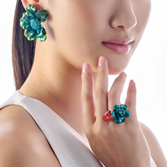 Aurora Poppy Earrings