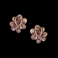 Autumn Chanterelle Studs