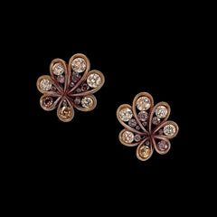 Autumn Chanterelle Studs