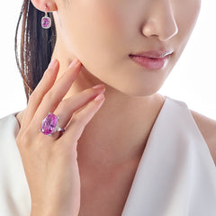 Pale Rose Mermaid Ring