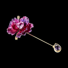 Begonia Parrot Bloom Pin