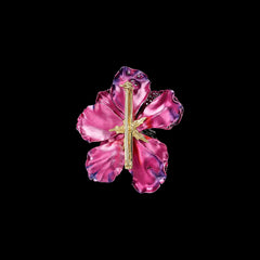 Begonia Poppy Brooch