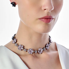Midnight Marguerite Choker