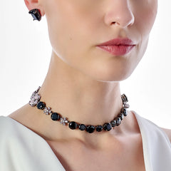 Midnight Marguerite Choker