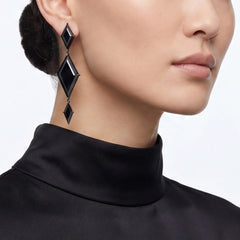 Black Diamond Trinity's Shatter Earrings