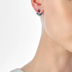 Sapphire Twinkle Ear-Jacket