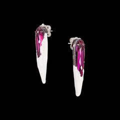 Bleeding Heart Glimmer Earrings
