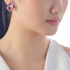 Blush Rose Studs