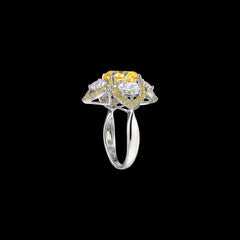 Canary Lotus Ring