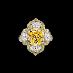 Canary Lotus Ring