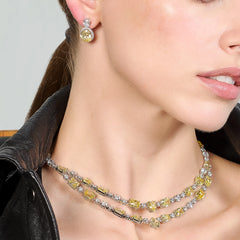 Canary Celestial Halo Earrings