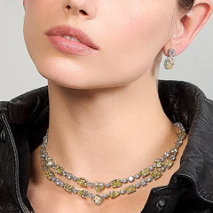 Canary Celestial Halo Earrings