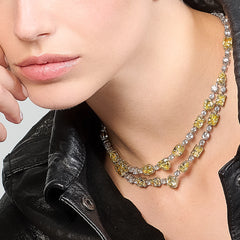 Canary Love Heart Choker