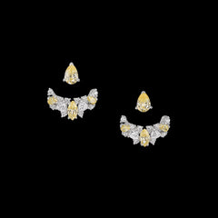 Canary Twinkle Ear-Jackets