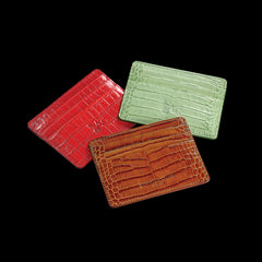 Card Holder - Poppy Red