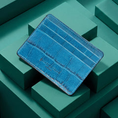 Card Holder - Navy Teal