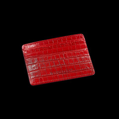 Card Holder - Poppy Red