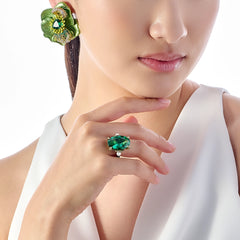 Tourmaline Mermaid Ring