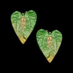 Citrus Poison Ivy Earrings