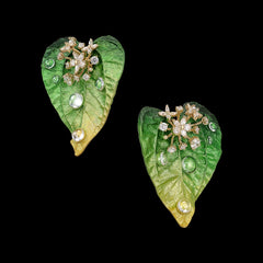 Citrus Poison Ivy Earrings
